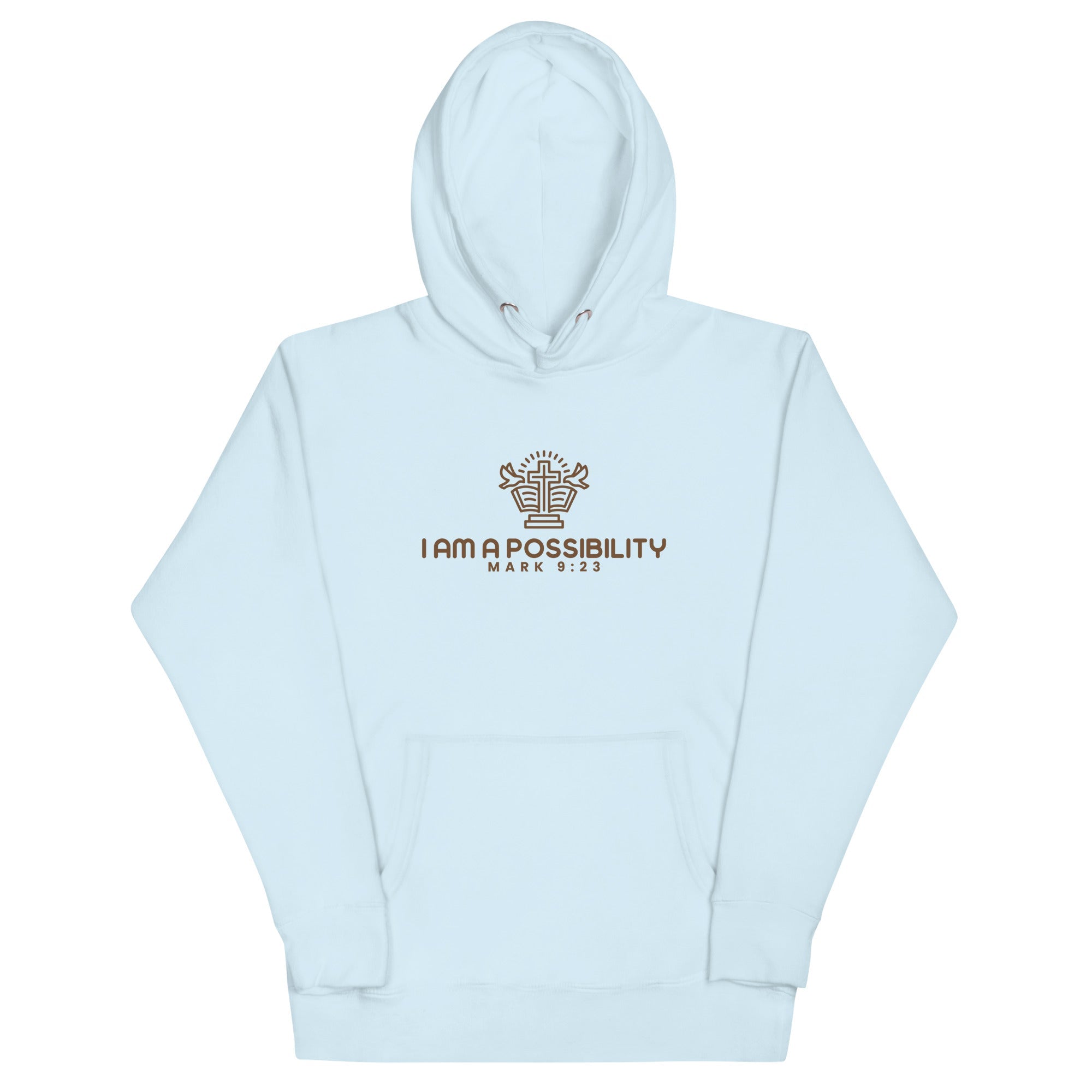 Unisex Cotton Pullover Hoodie with Pouch Pocket - His World For Us