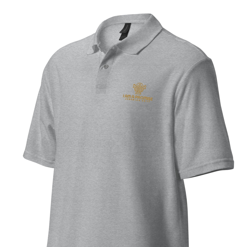 Unisex pique polo shirt - His World For Us