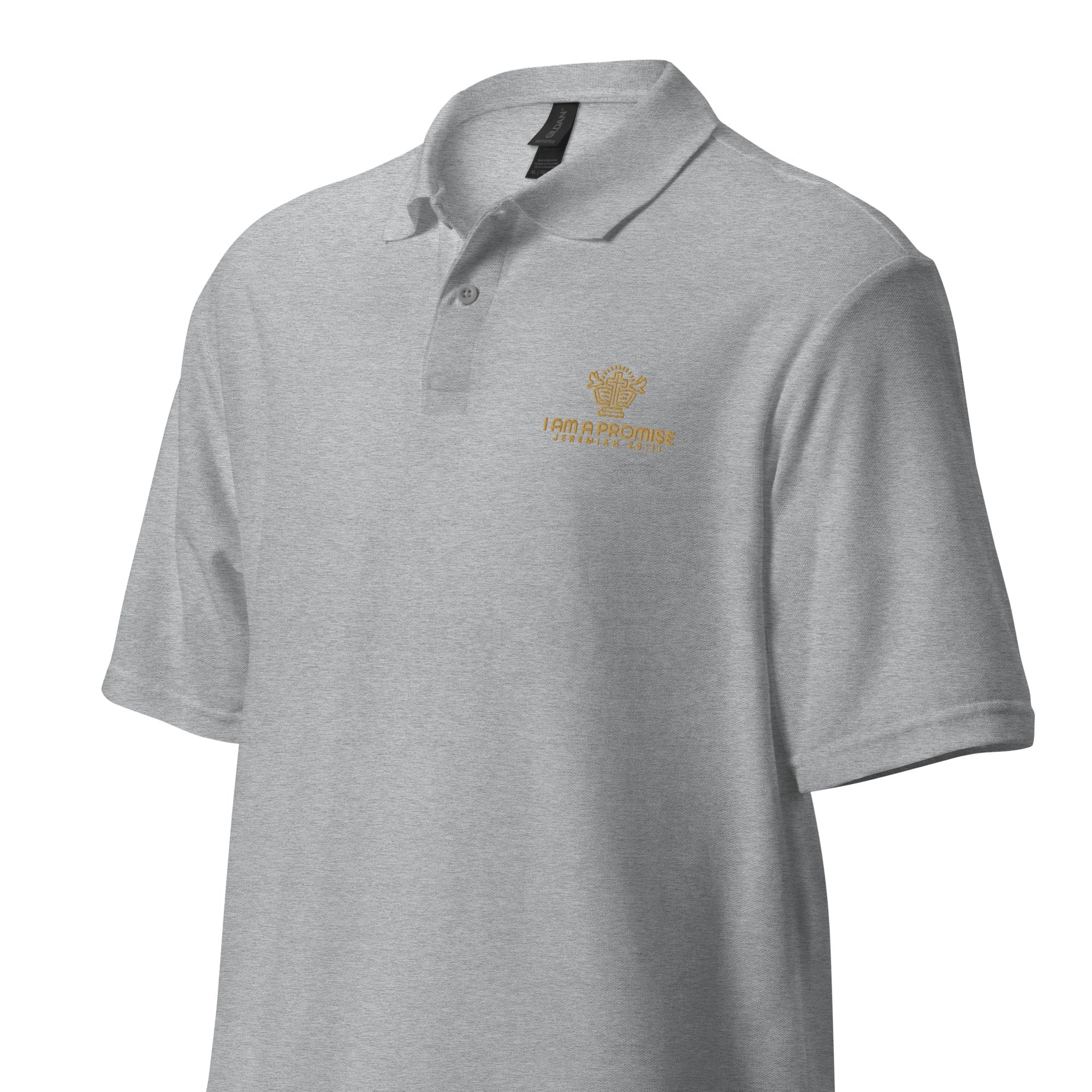 Unisex pique polo shirt - His World For Us