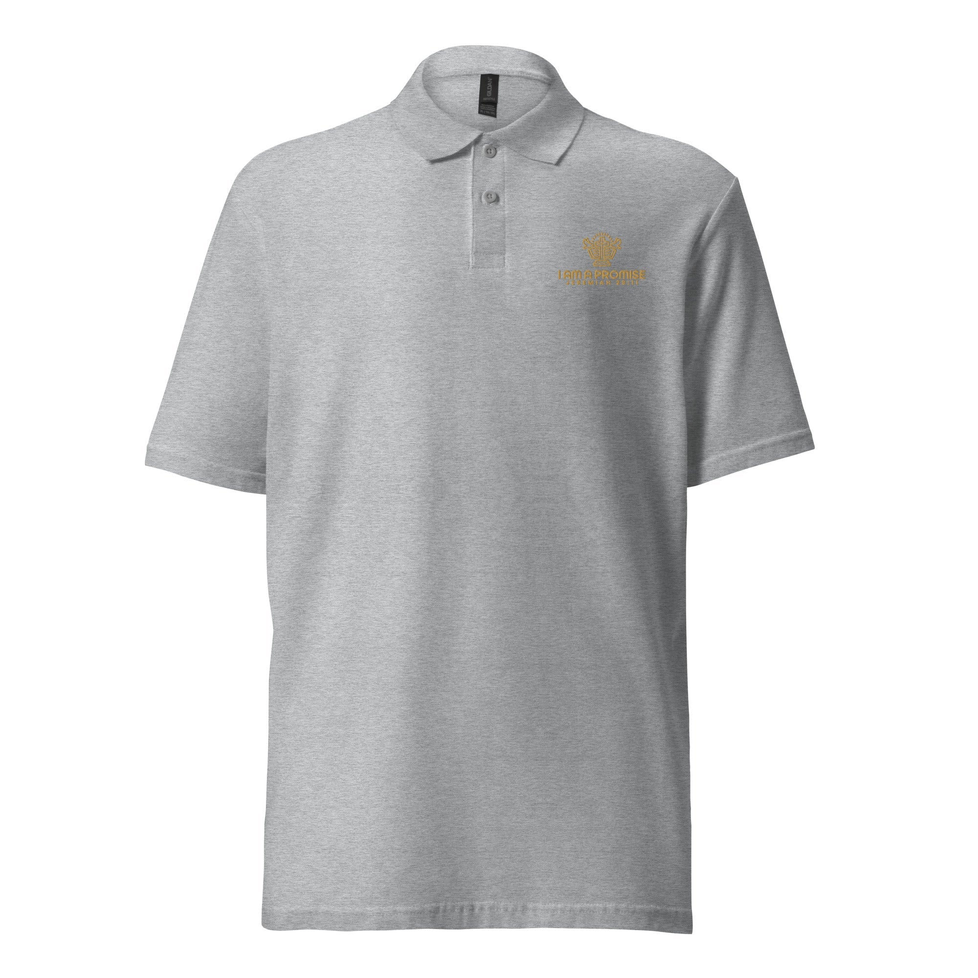 Unisex pique polo shirt - His World For Us