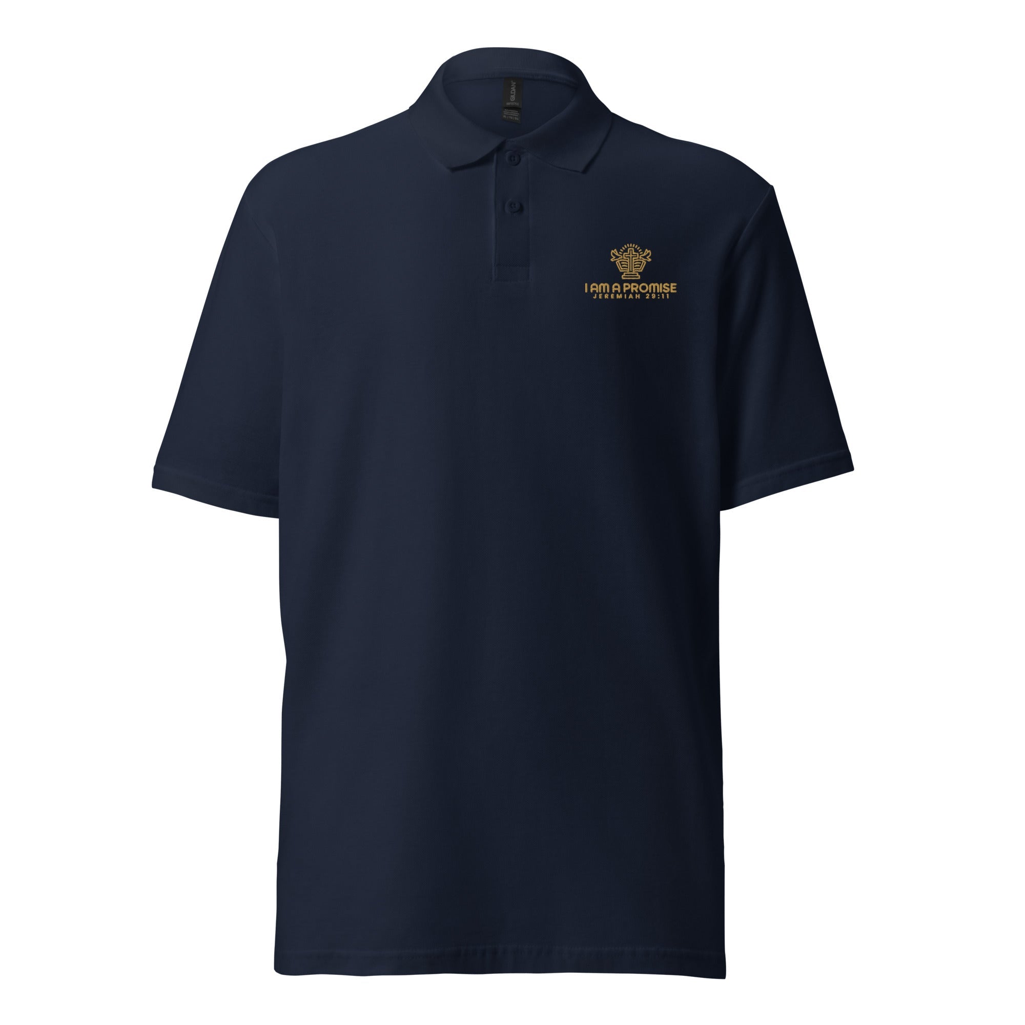 Unisex pique polo shirt - His World For Us