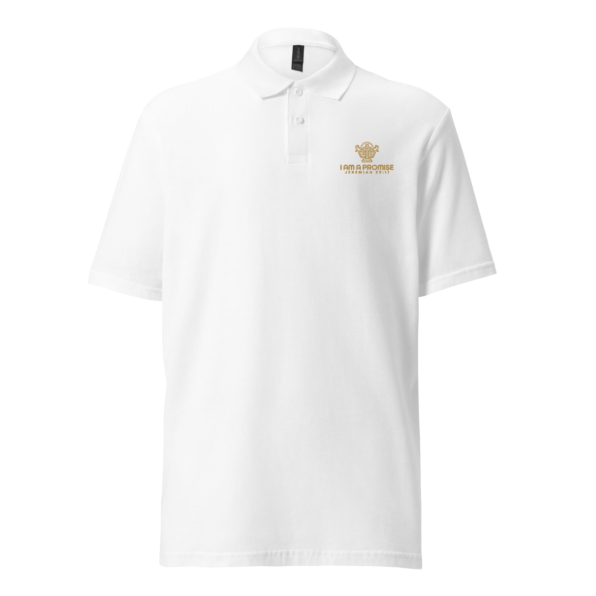 Unisex pique polo shirt - His World For Us