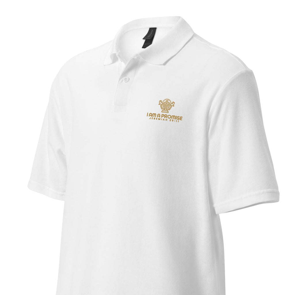 Unisex pique polo shirt - His World For Us