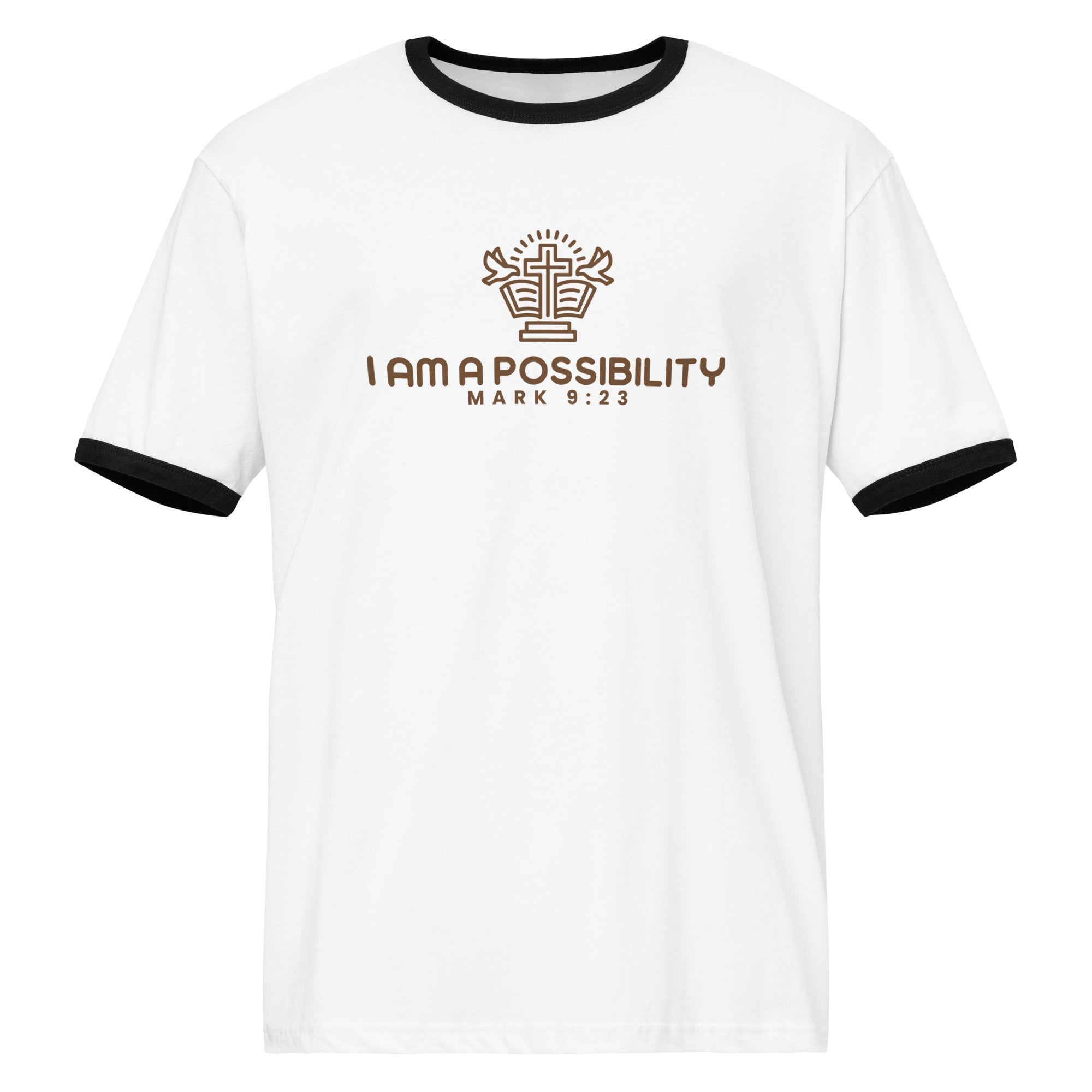 Unisex Ringer T-Shirt - His World For Us