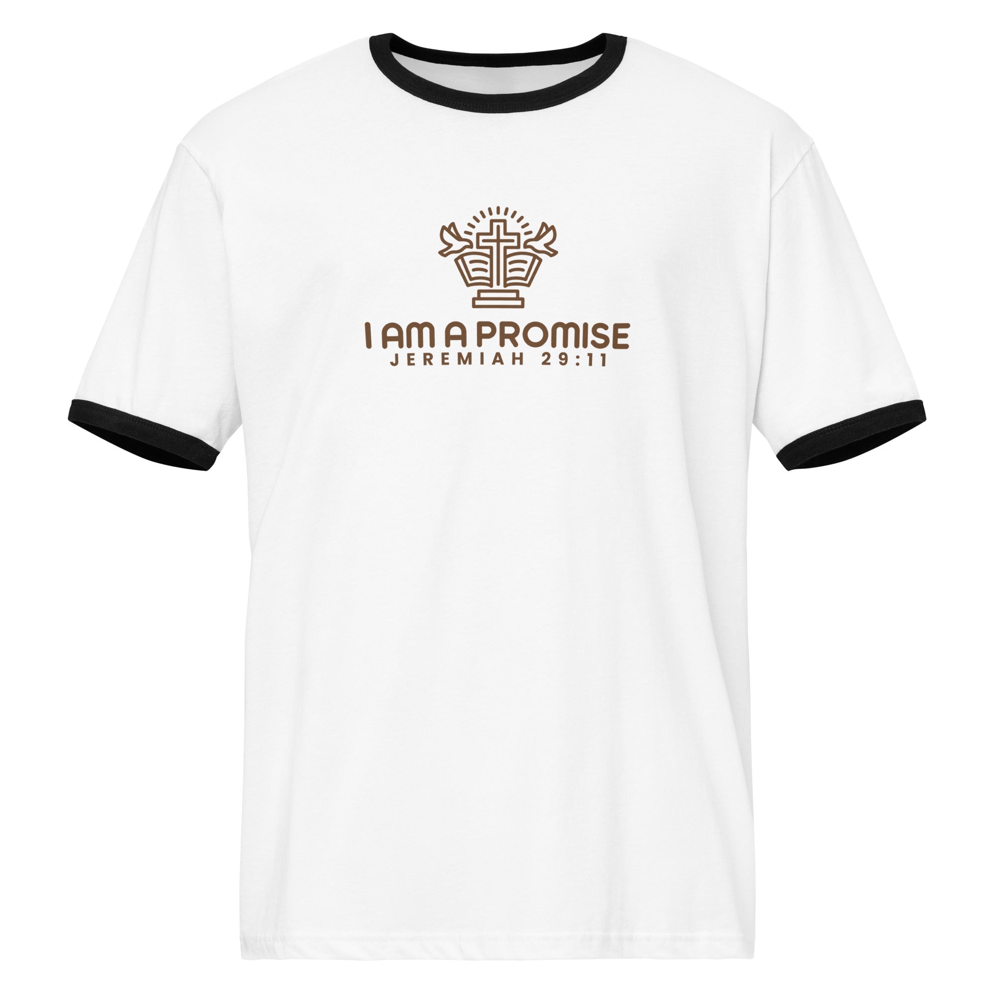 Unisex Ringer T-Shirt - His World For Us