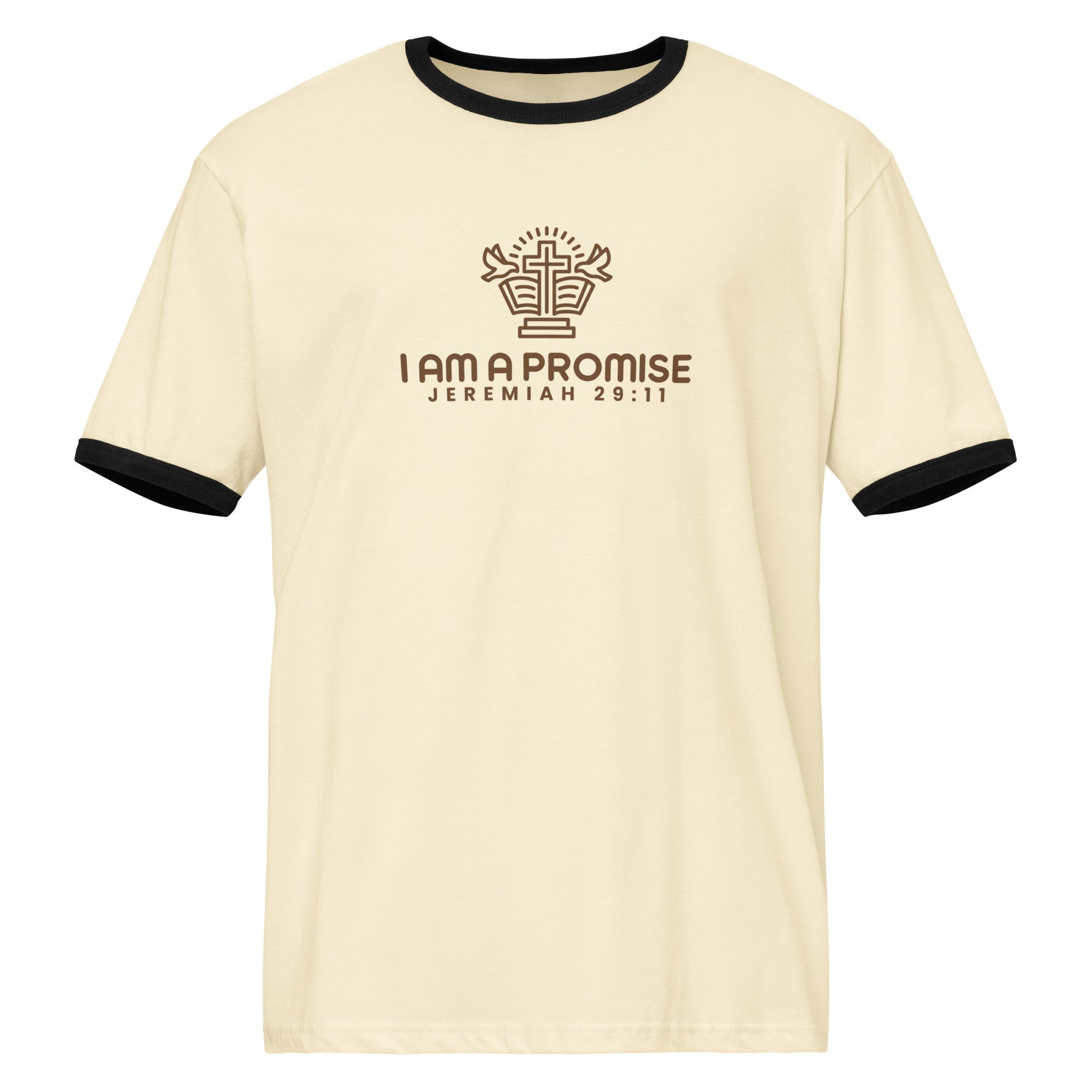 Unisex Ringer T-Shirt - His World For Us