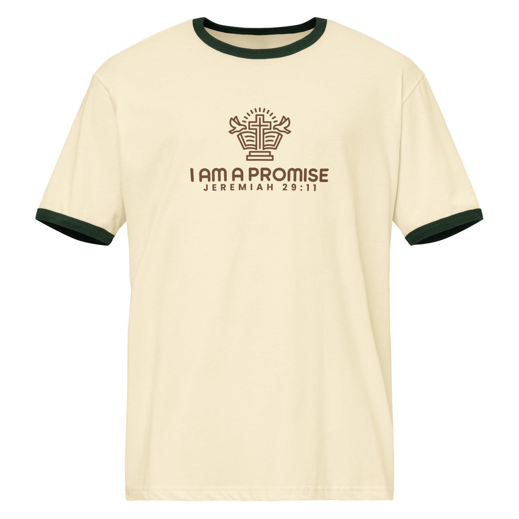 Unisex Ringer T-Shirt - His World For Us