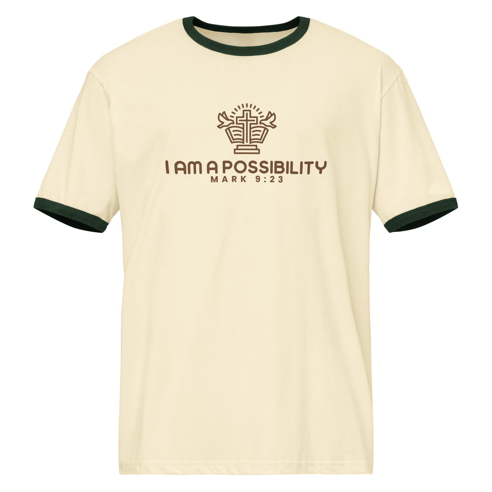 Unisex Ringer T-Shirt - His World For Us