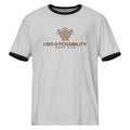 Unisex Ringer T-Shirt - His World For Us