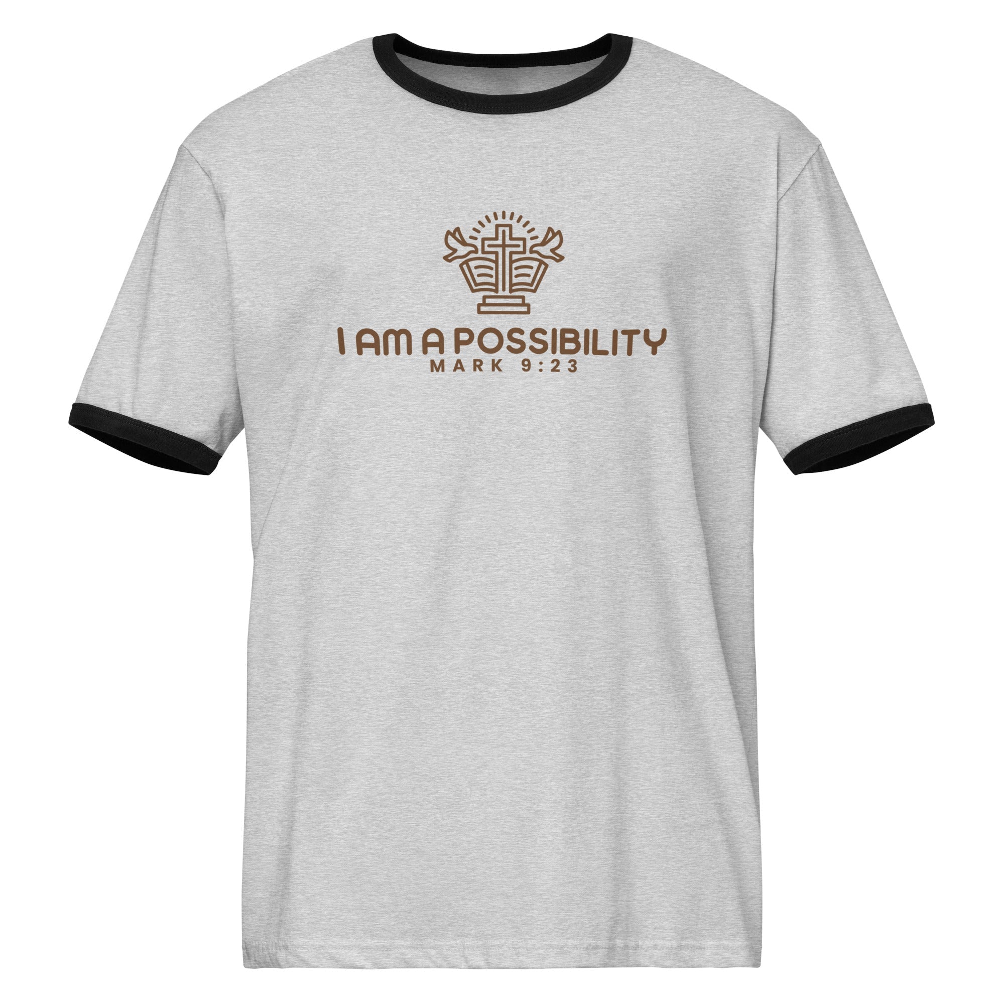 Unisex Ringer T-Shirt - His World For Us