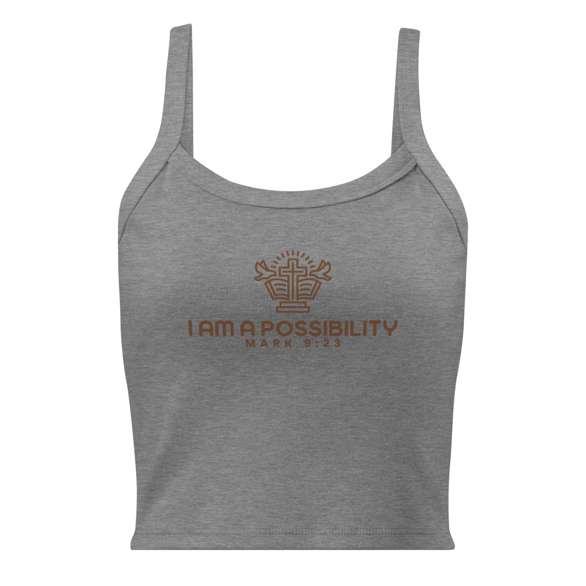 Women's Micro - Rib Tank Top – Soft & Stretchy - His World For Us