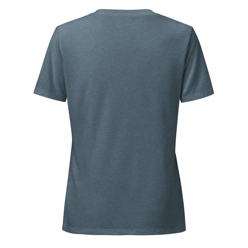 Women’s relaxed v - neck t-shirt - His World For Us