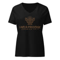 Women’s relaxed v - neck t-shirt - His World For Us