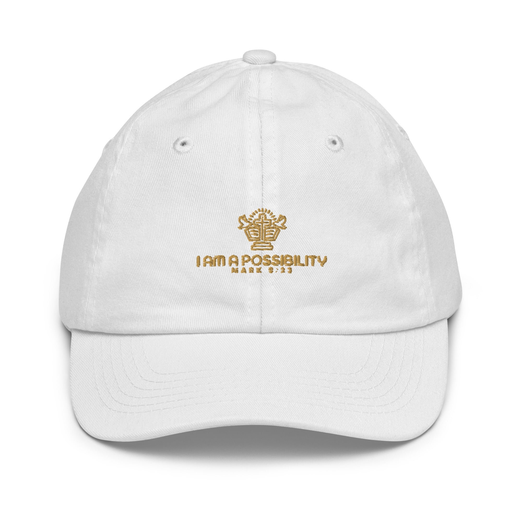 Youth baseball cap - His World For Us