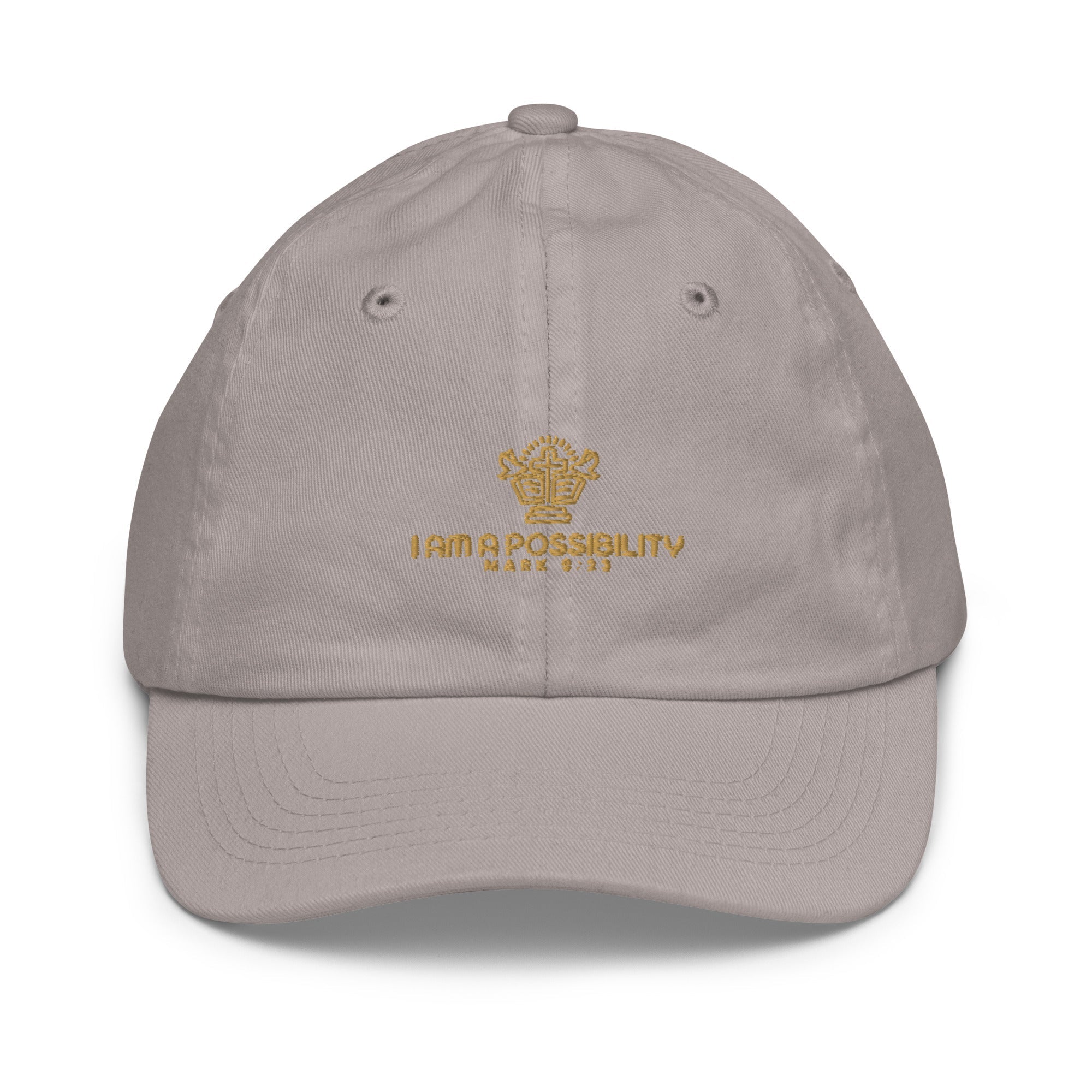 Youth baseball cap - His World For Us