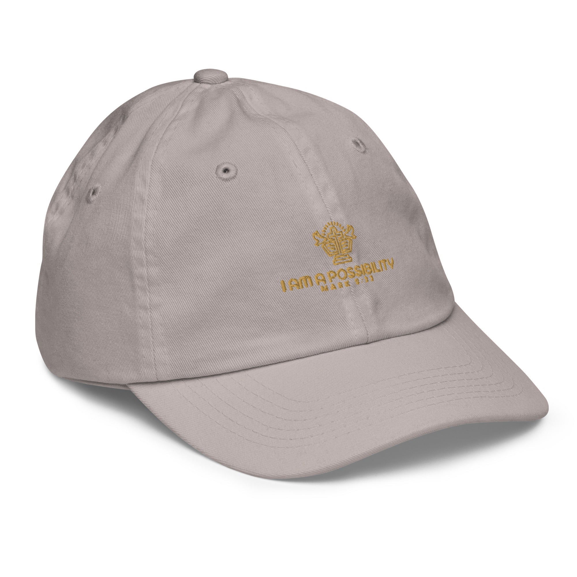 Youth baseball cap - His World For Us