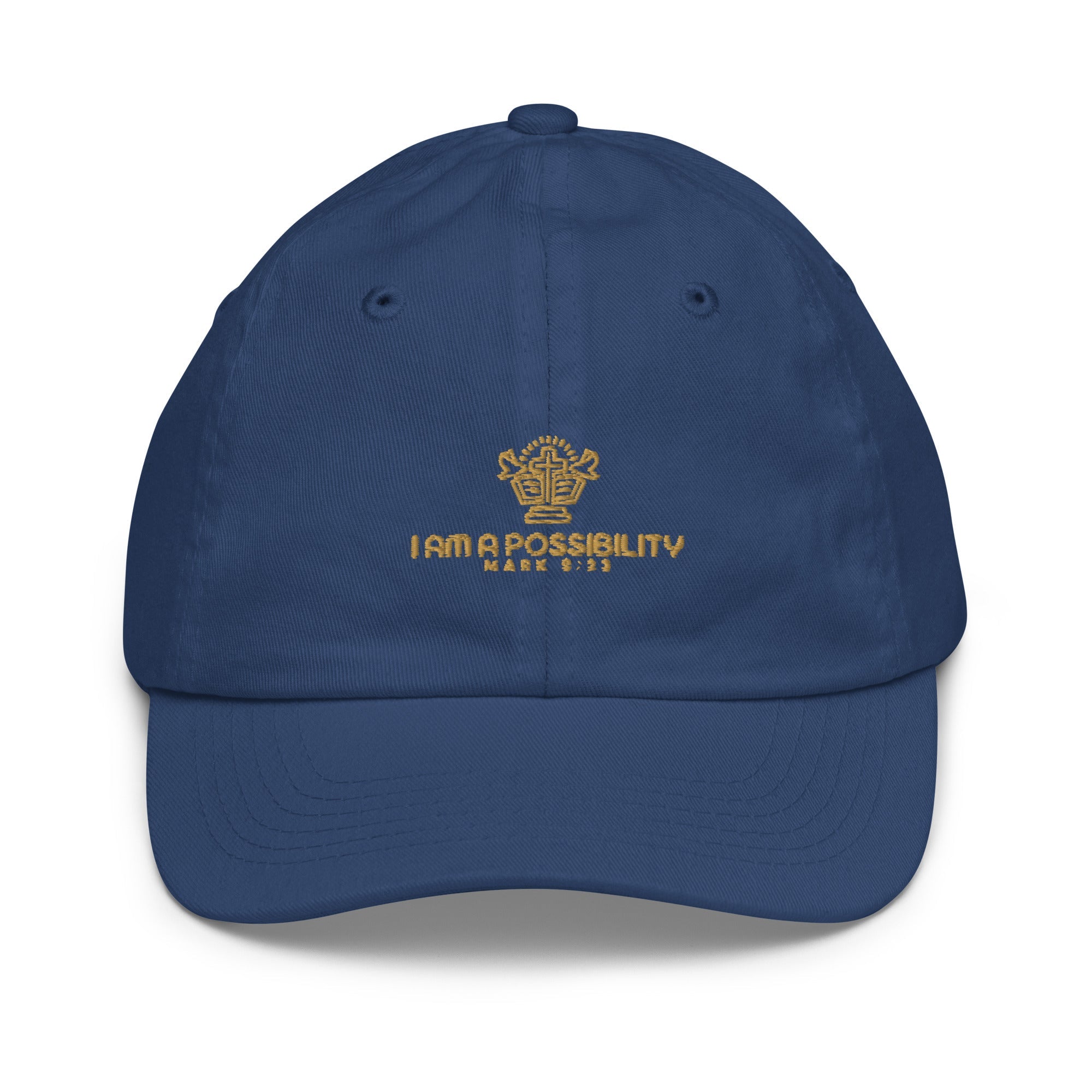 Youth baseball cap - His World For Us