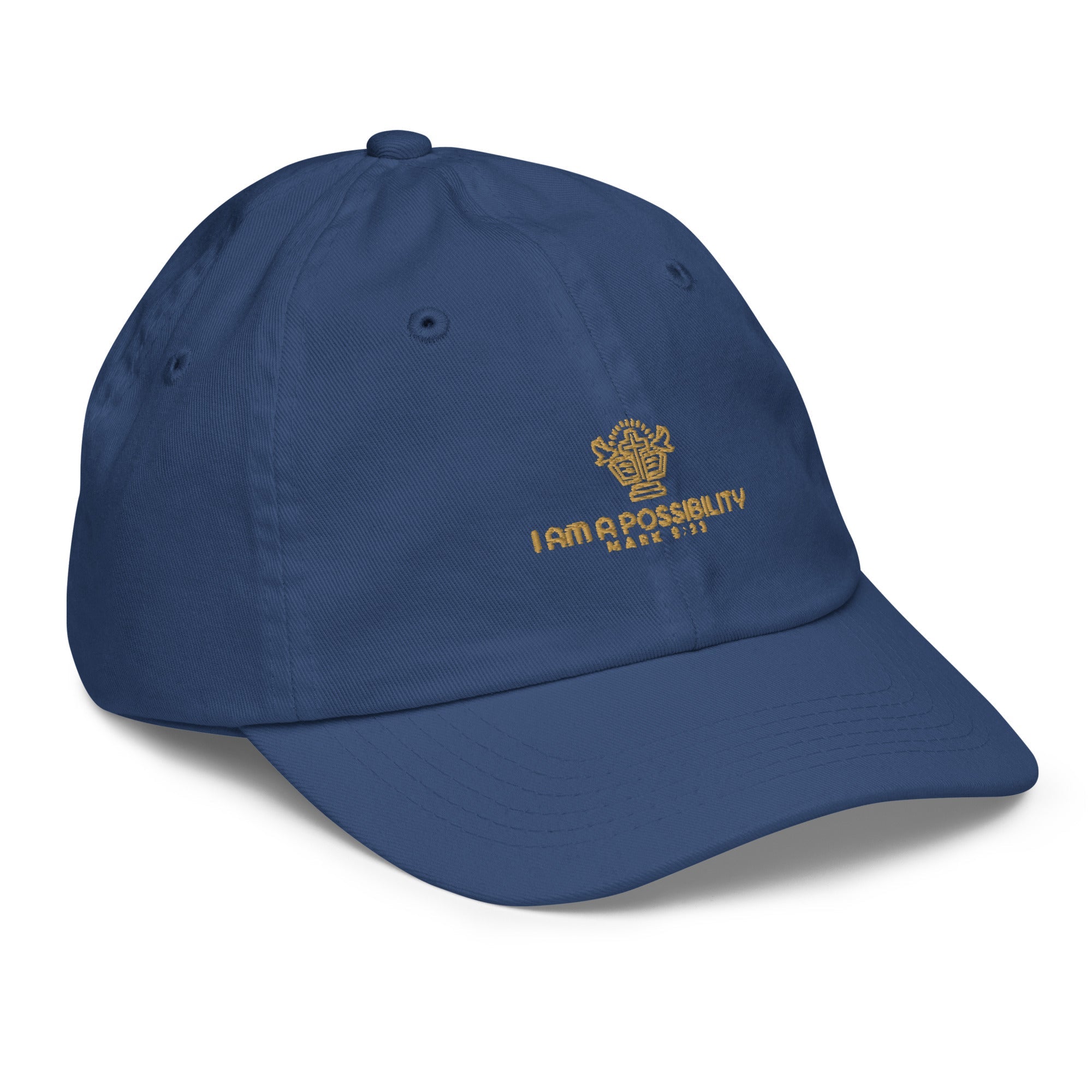 Youth baseball cap - His World For Us