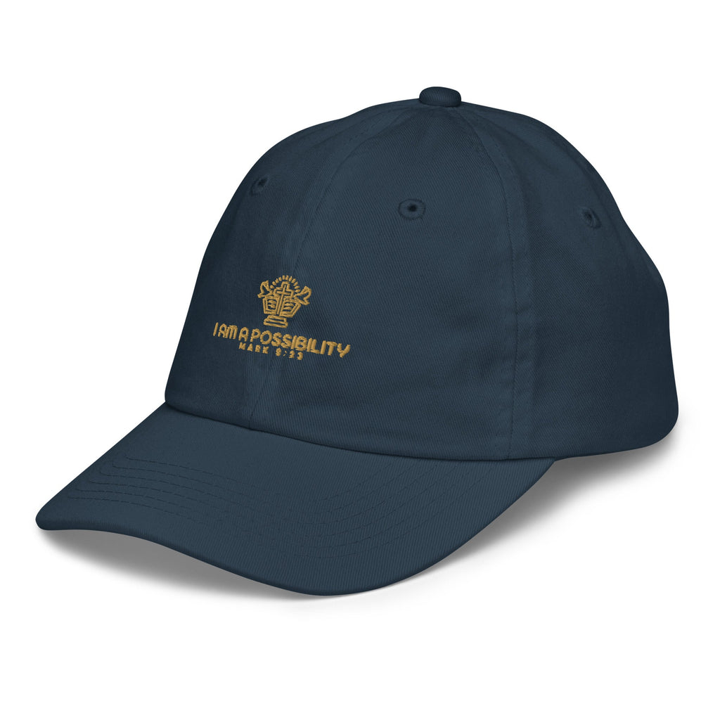 Youth baseball cap - His World For Us