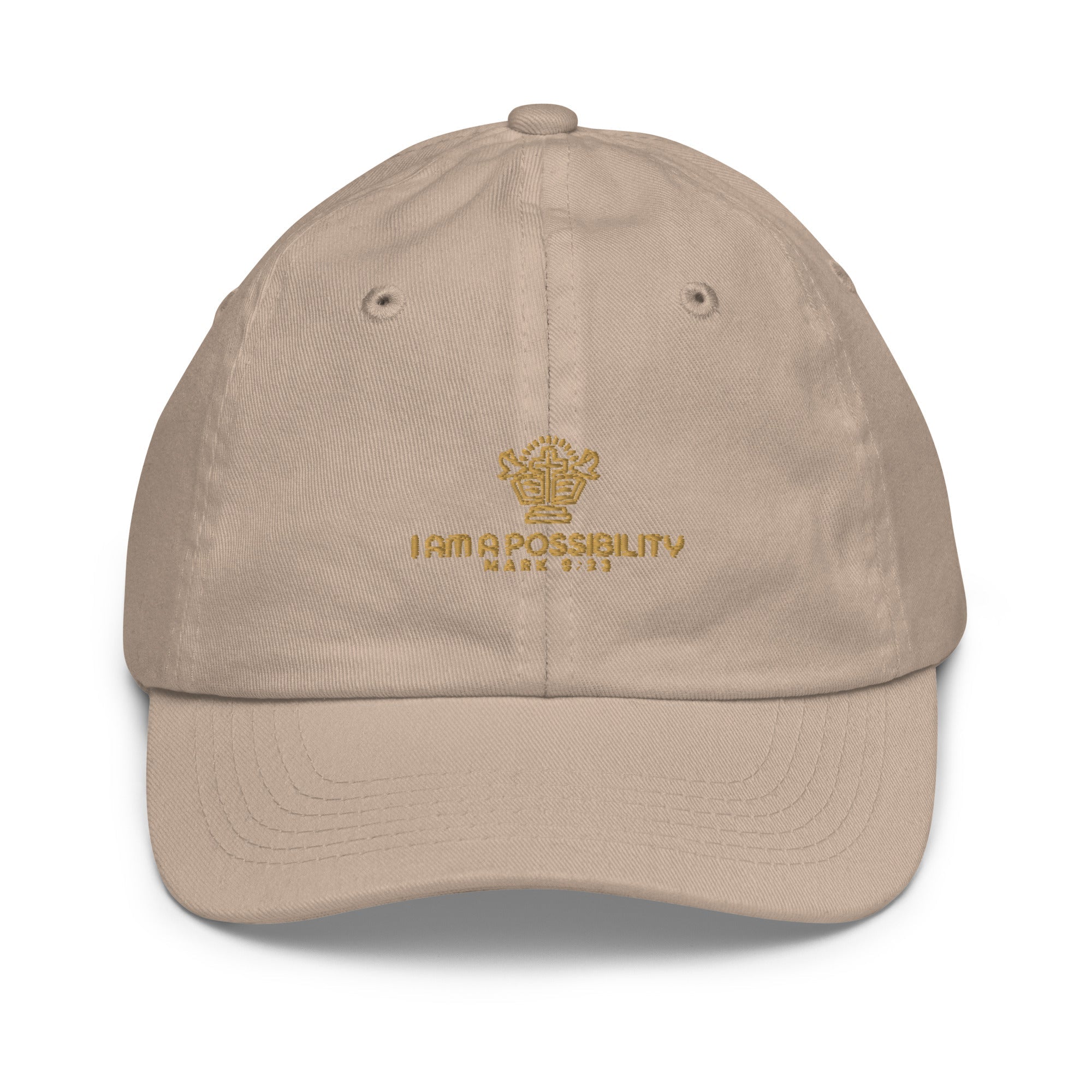 Youth baseball cap - His World For Us
