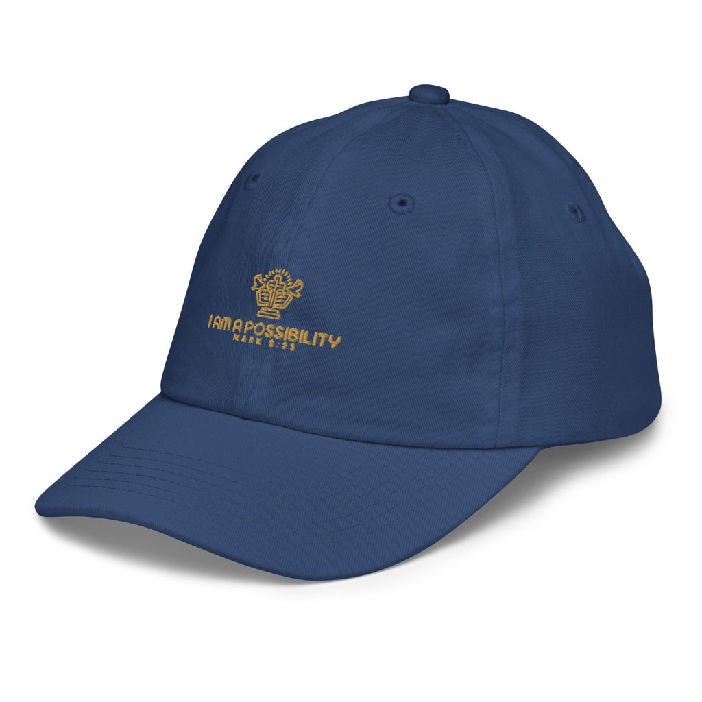 Youth baseball cap - His World For Us