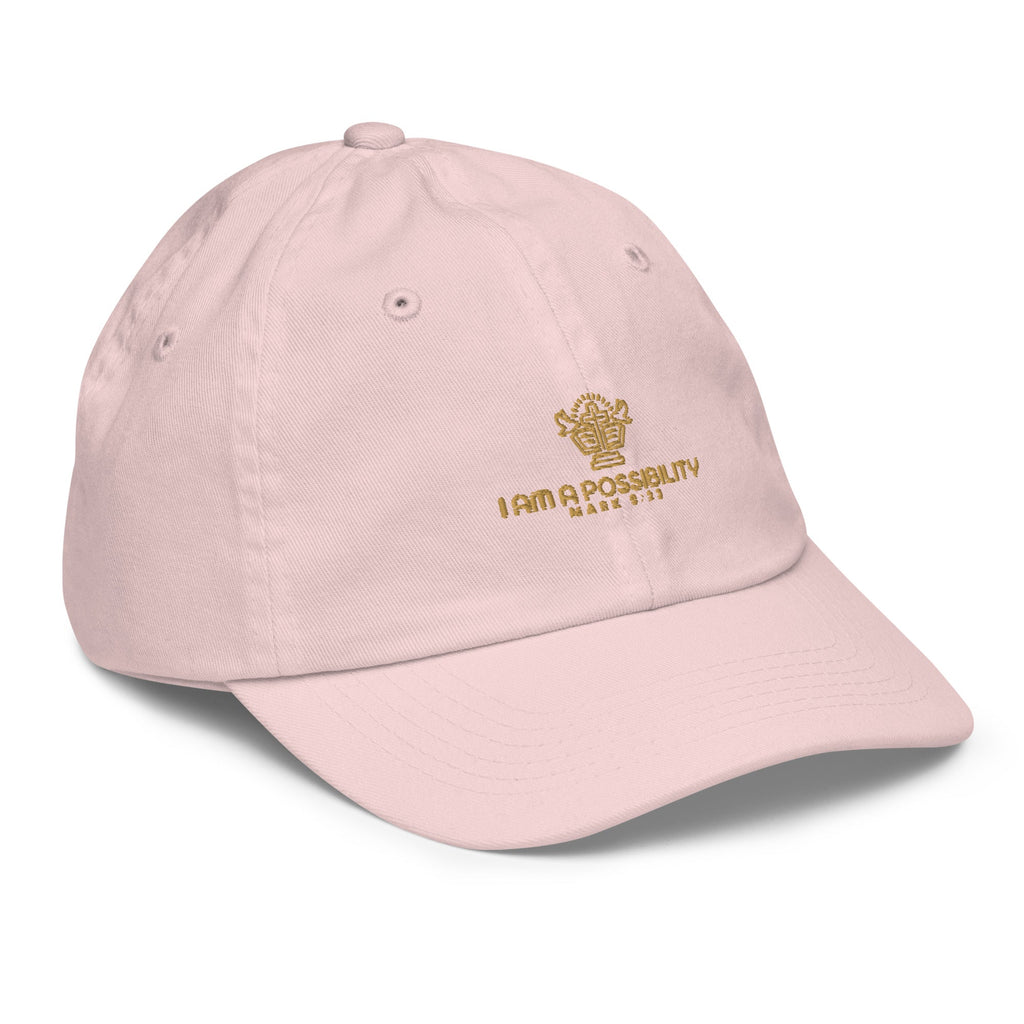 Youth baseball cap - His World For Us
