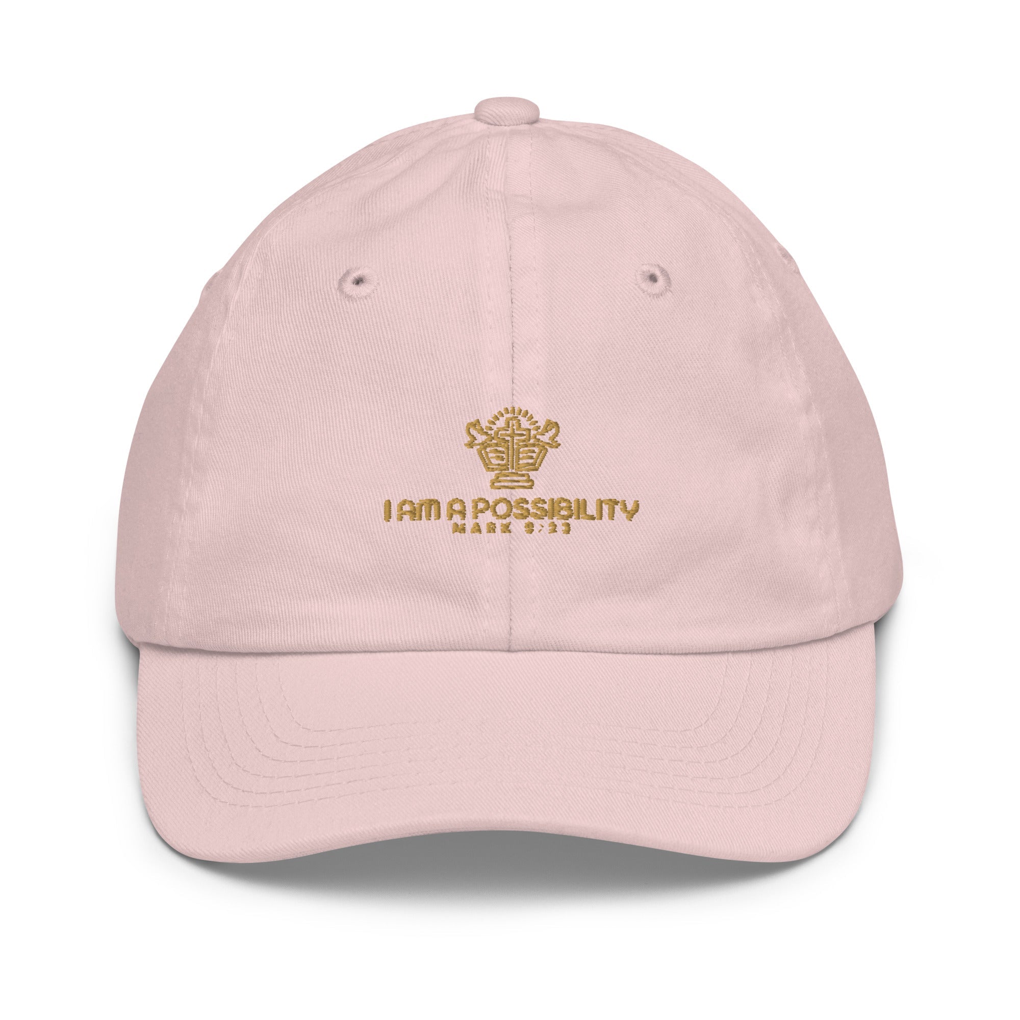Youth baseball cap - His World For Us
