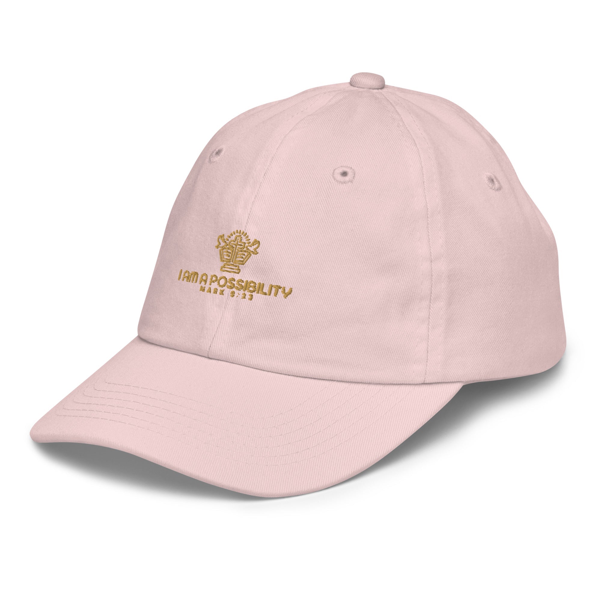 Youth baseball cap - His World For Us