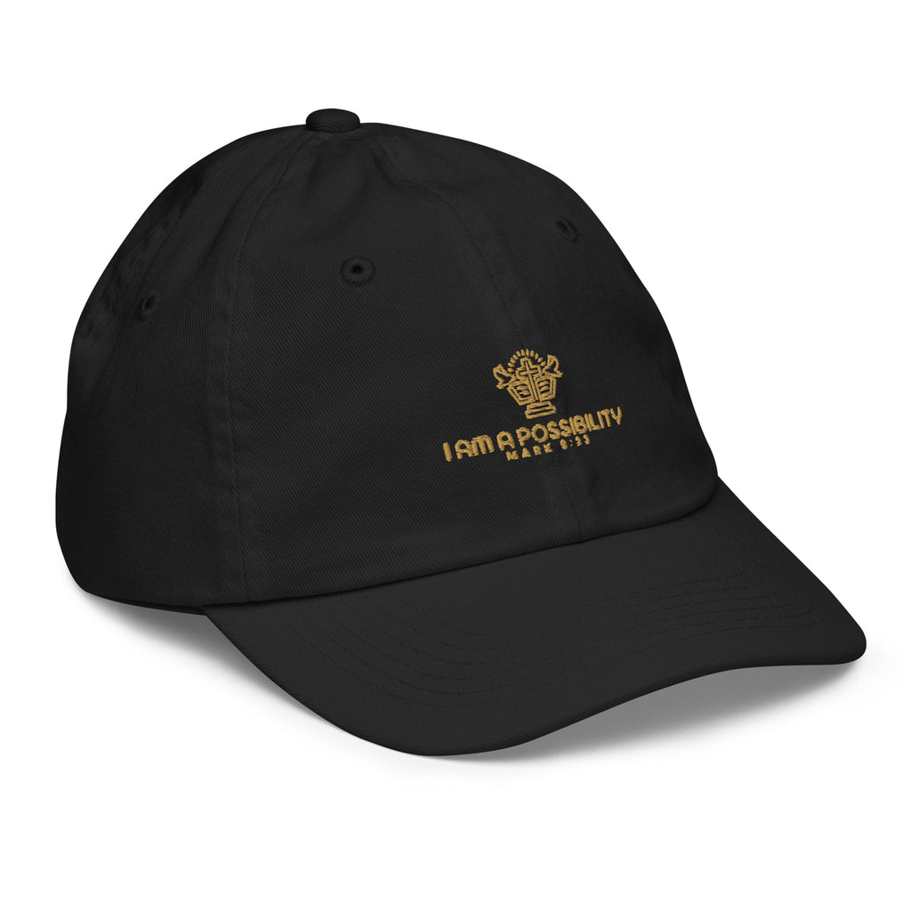 Youth baseball cap - His World For Us