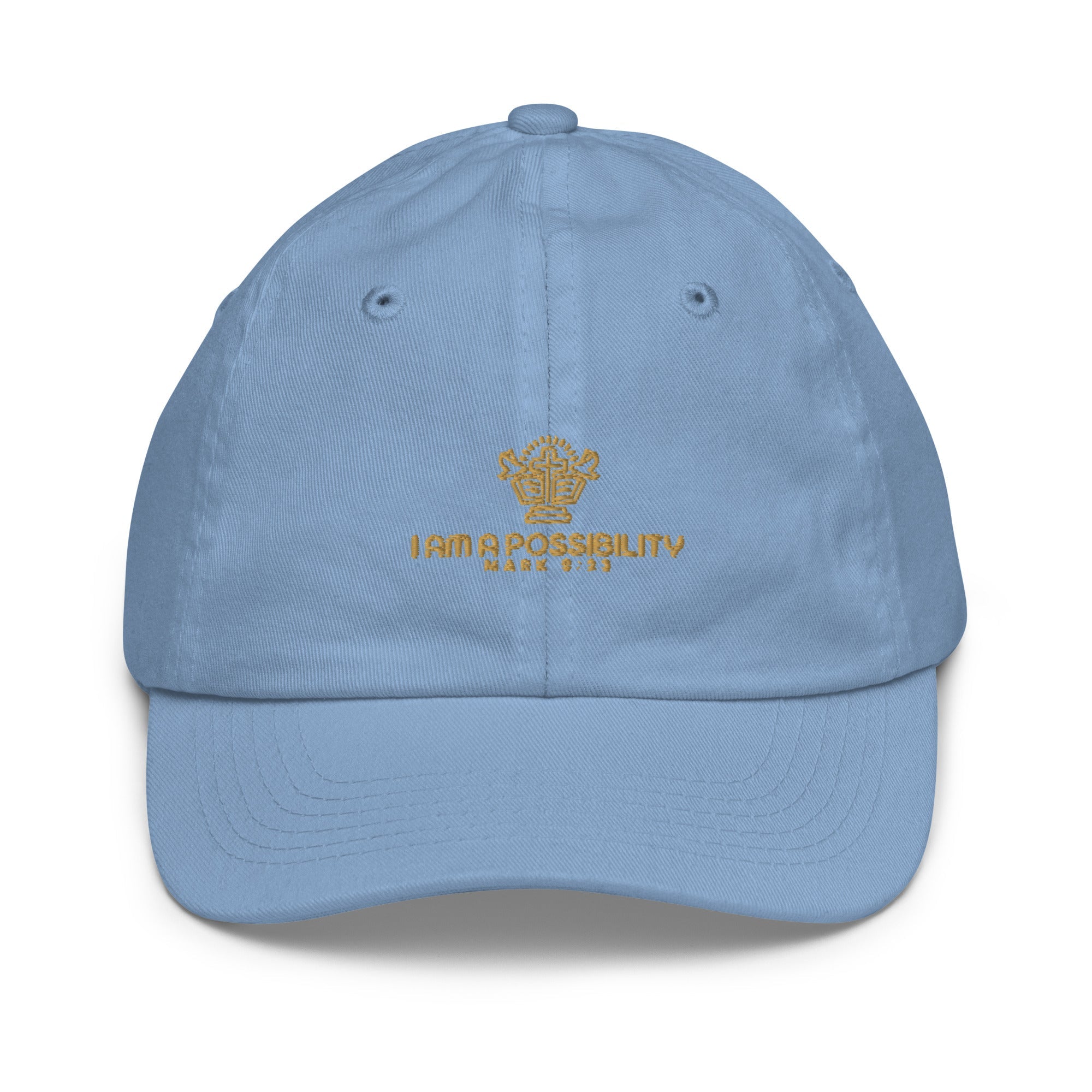 Youth baseball cap - His World For Us