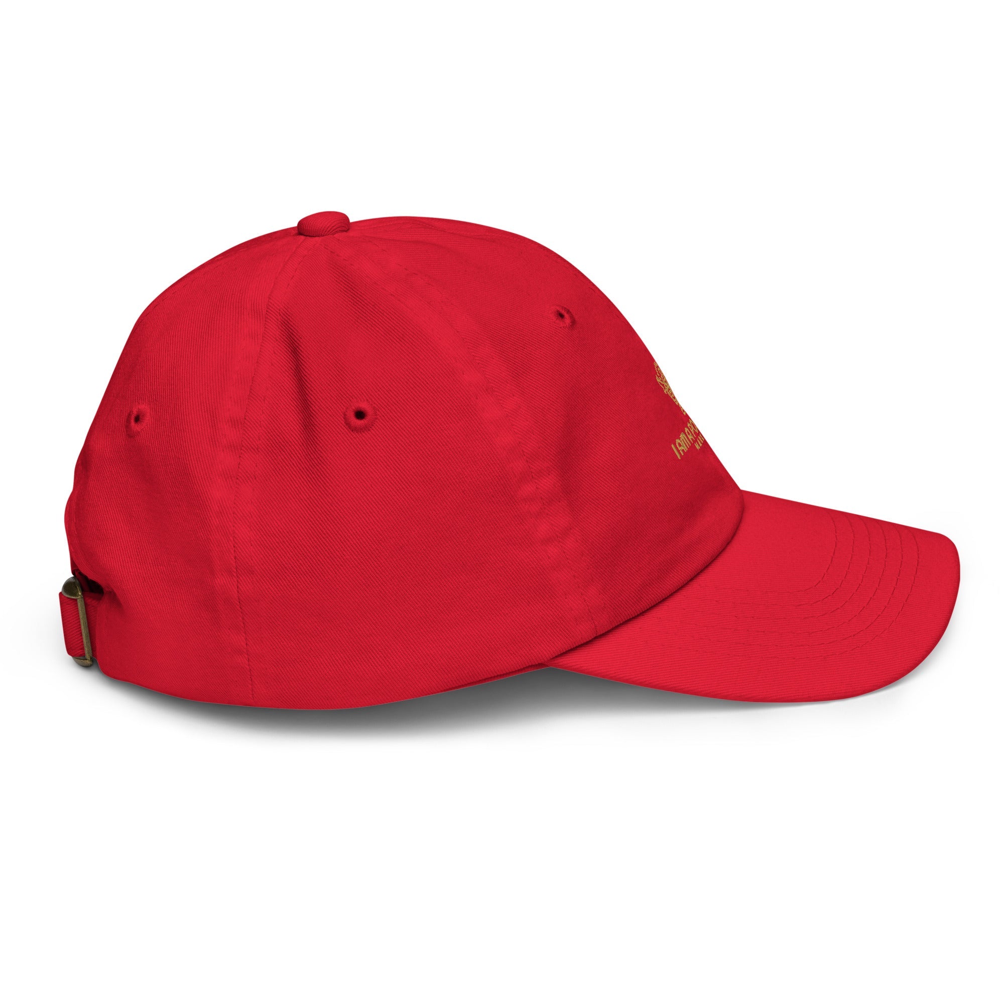 Youth baseball cap - His World For Us