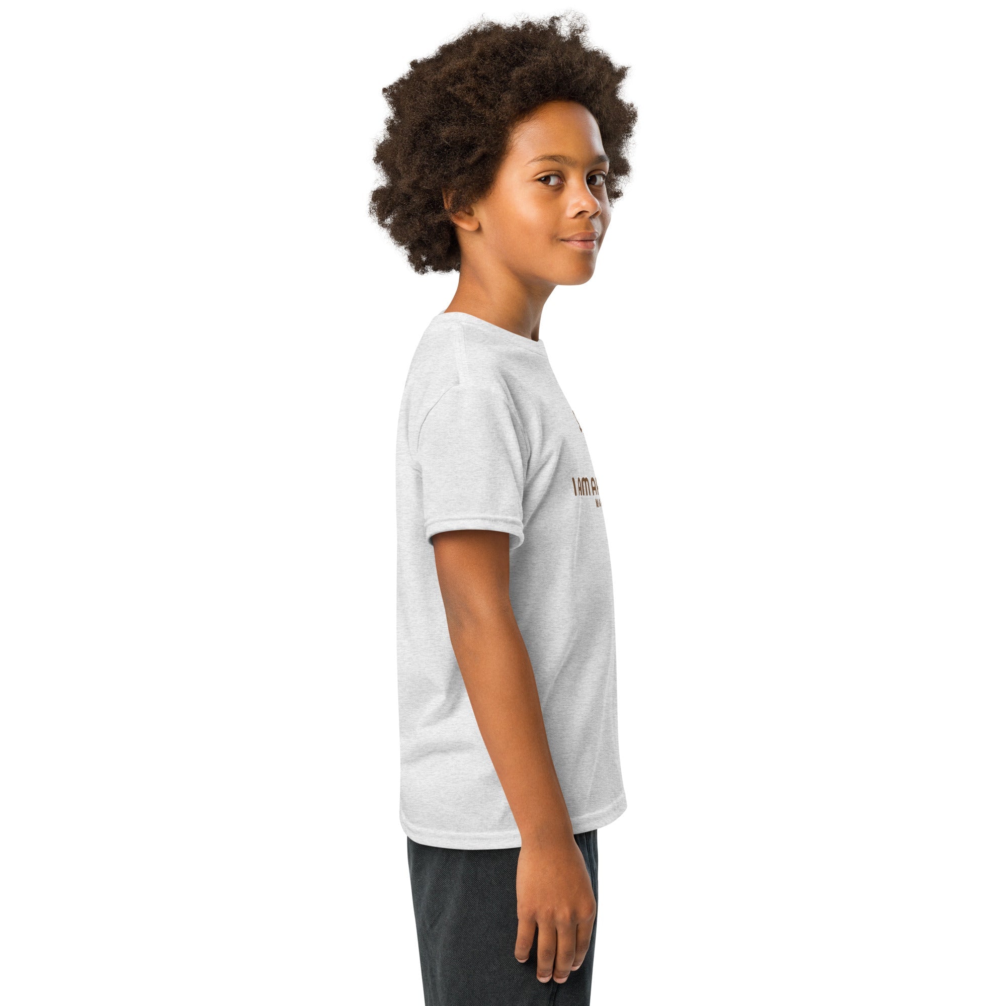 Youth Cotton Blend Moisture - Wicking T-Shirt - His World For Us