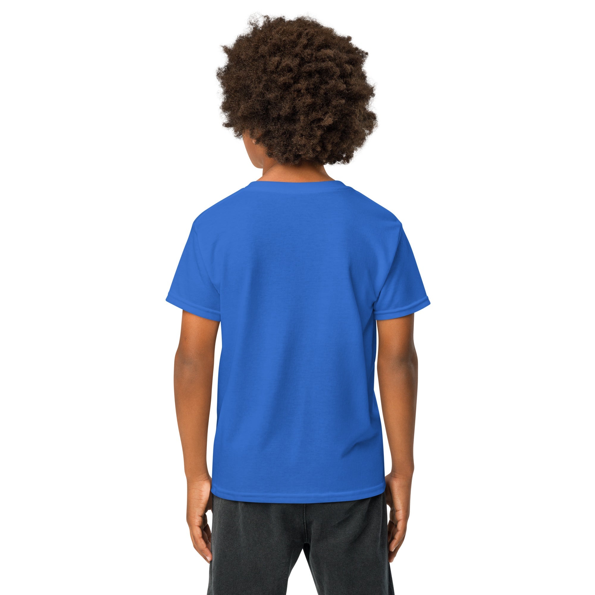 Youth Cotton Blend Moisture - Wicking T-Shirt - His World For Us