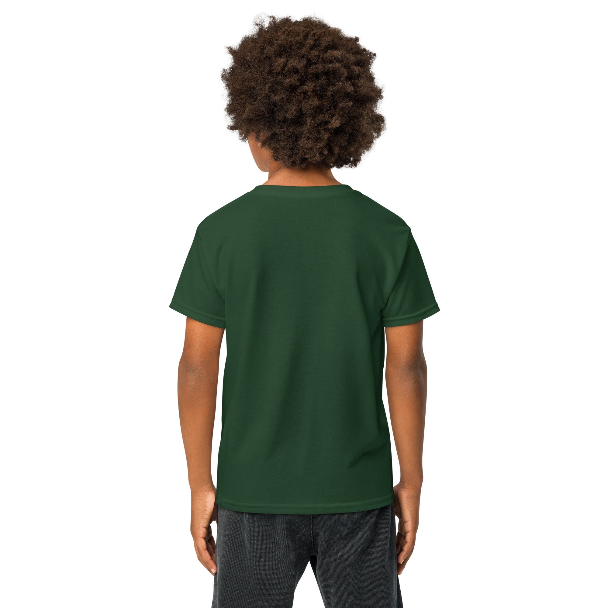 Youth Cotton Blend Moisture - Wicking T-Shirt - His World For Us