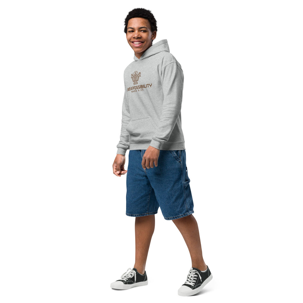 Youth Heavy Blend Cotton - Polyester Hoodie - His World For Us
