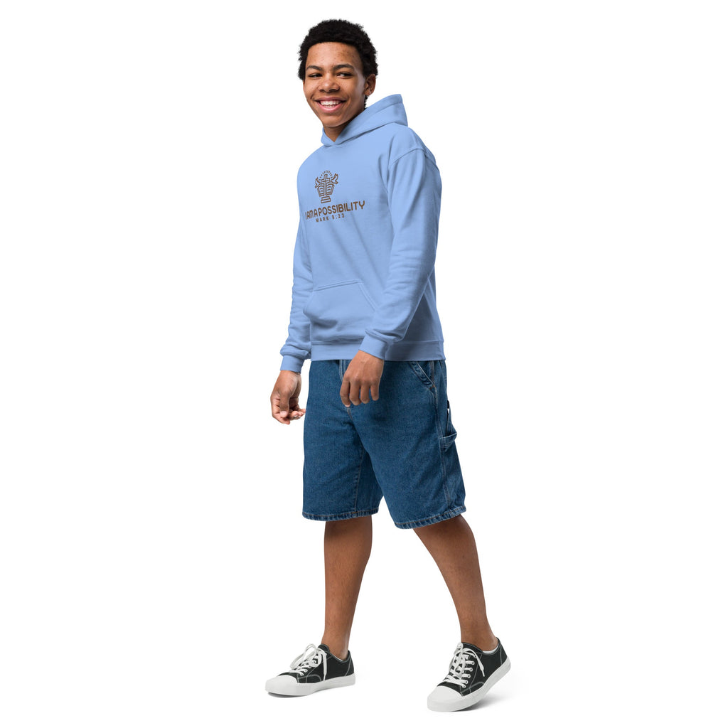 Youth Heavy Blend Cotton - Polyester Hoodie - His World For Us