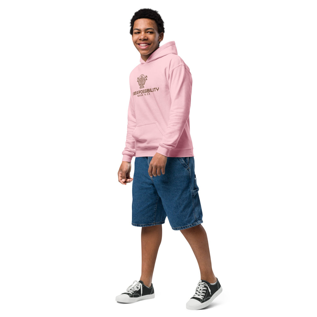 Youth Heavy Blend Cotton - Polyester Hoodie - His World For Us