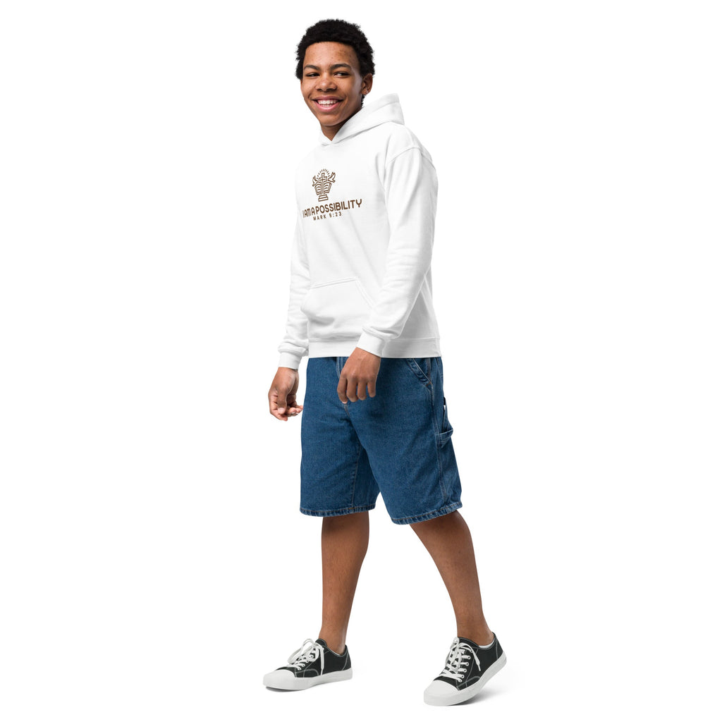 Youth Heavy Blend Cotton - Polyester Hoodie - His World For Us
