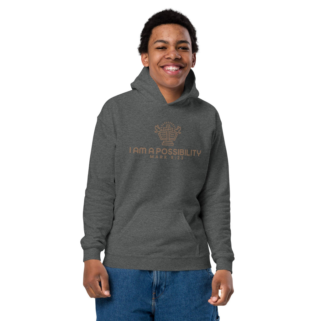 Youth Heavy Blend Cotton - Polyester Hoodie - His World For Us